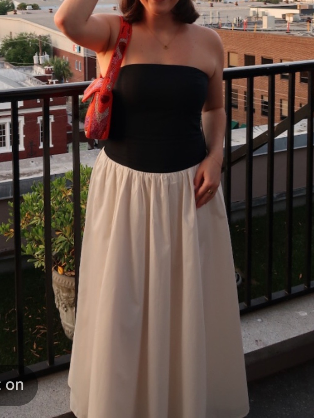 Abercrombie Strapless Maxi Dress - Picture 2 of 2